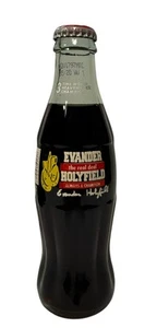 Boxing Evander Holyfield Coca-Cola Collectible 1996 Soda Bottle - Picture 1 of 3