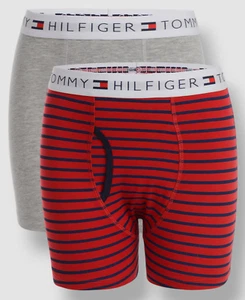 Tommy Hilfiger Kids Boy's Red 2-Pk. Boxer Briefs Size XL - Picture 1 of 2