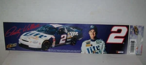 RUSTY WALLACE #2 MILLER LITE 1998 NASCAR FAN FUELER 3X12 BUMPER STICKER DECAL - Picture 1 of 1