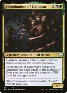 Abomination of Llanowar - Commander: Kaldheim - Magic The Gathering - MTG - Bild 1 von 1