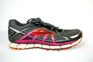 Brooks Adrenaline GTS 17 Women's Running Shoes Gray Orange Purple Size 9.5 B - Picture 1 of 7