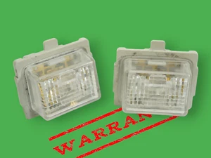 12-2014 mercedes w204 c250 с300 left right license plate lamp led bulb set of 2 - Bild 1 von 12