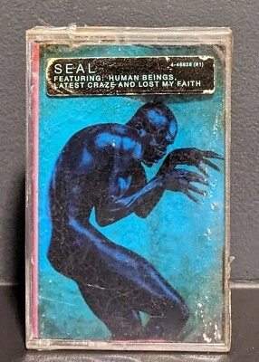 SEAL HUMAN BEING Cassette Tape 1998 Electronic Synth-Pop Rare - New & Sealed - Image 1 of 4