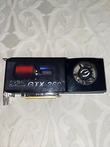 (AS IS) Broken EVGA GeForce GTX 260 DVI X2 896MB Dedicated Graphics Card PCI 2.0 - Picture 1 of 8