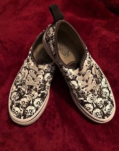 Vans off the wall yourh with skull print - Picture 1 of 7