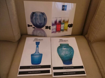 2 MOSER color Paper Intro Catalogs April/October 2018-2019  in Moser Folder  NF - Image 1 of 4