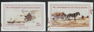 UN 1985 SC# 449a.-b. - UN Offices in Geneva - Vienna - M-NH Lot # 19 - Picture 1 of 2
