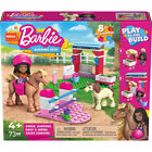 MEGA Construx - Barbie Building Set - HORSE JUMPING (Doll, Pony & Horse)(73 Pcs)