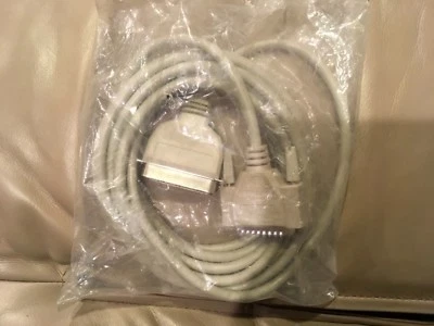 PRINTER CABLE - DB-25 (M) - 36 PIN CENTRONICS (M) - 10 or perhaps 15  FT - Image 1 of 4