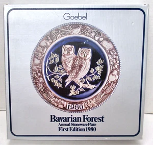 Plato Coleccionista Goebel “Serie Bosque Bavariano” Primera Edición 1980 - Imagen 1 de 5