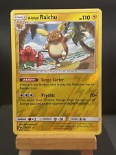 Pokemon Card Alolan Raichu 31/111 Reverse Holo Rare Crimson Invasion Near Mint