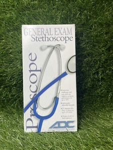 ADC Proscope 670BK Dual-Head LightWeight Stethoscope COLOR Black NIB - Bild 1 von 4