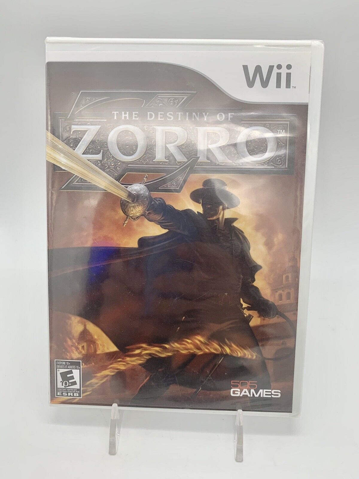The Destiny of Zorro Game  NEW Factory Sealed (Nintendo Wii, 2009)