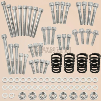 84 PCS Clutch Spring & Engine Bolts Kits for Honda CR80R 85-02 CR80RB 1996-2002 - Image 1 of 4
