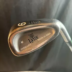 Lynx Parallax 9 Iron Stiff Flex Steel 36 Inches Golf Pride Grip Men RH - Picture 1 of 6