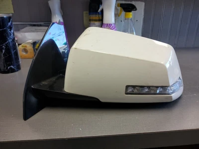 2007-2012 Traverse Outlook GMC Acadia driver lado esquerdo espelho de alimentação fabricante de equipamento original S&D - Imagem 1 de 4