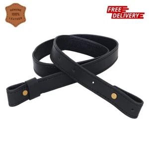 Two Point Rifle Sling 1" Wide Shotgun Sling Strap Hunting Leather Gun Sling - Picture 1 of 3