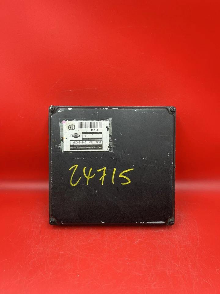 2002 Nissan Xterra Engine Computer Module MEC07-380 C1 3.3L AT ECM - Imagem 1 de 4