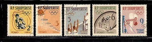 Albania - 1963-SC 666-670-H-Cmplt Set-Olympics - Picture 1 of 1