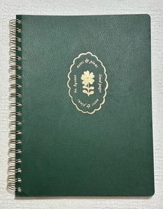 New Fringe Studio SCALLOP FRAME Green Journal Spiral Notebook 192 Lined Pages - Picture 1 of 11