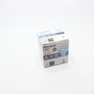 (1-Pk) Bulbrite MR16 Bi-Pin LED Light Bulb Dimmable 3 000K 7.5 Watt 12 Volt - Picture 1 of 4