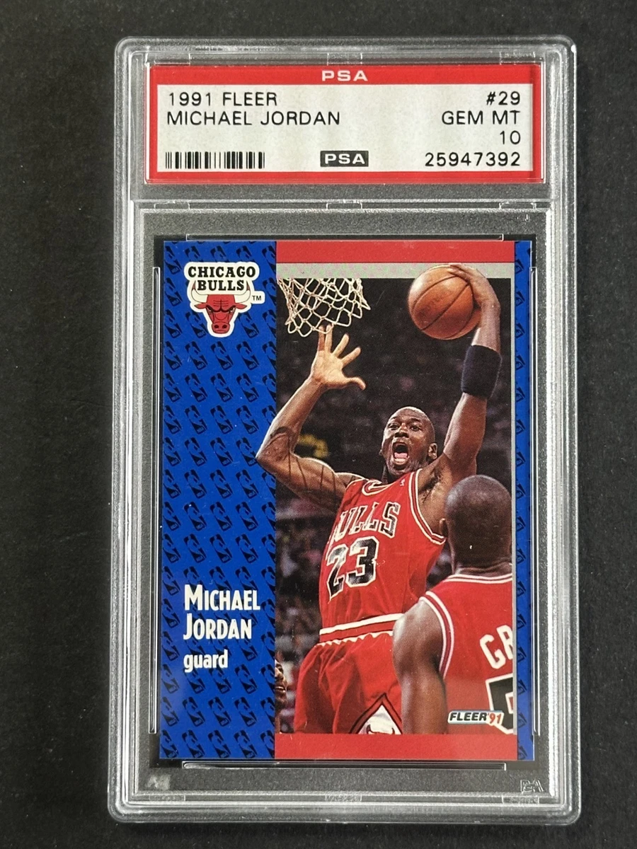 Michael Jordan PSA 10 Graded Basketball Trading Cards for sale | eBay