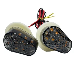 For Yamaha YZF R1 R6 R6S Motorcycle Turn Signals LED Indicator Flashing Lights - Picture 1 of 8