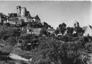 24 CASTELNAUD LA CHAPELLE VUE GENERALE ET RUINES DU CHATEAU - Picture 1 of 2