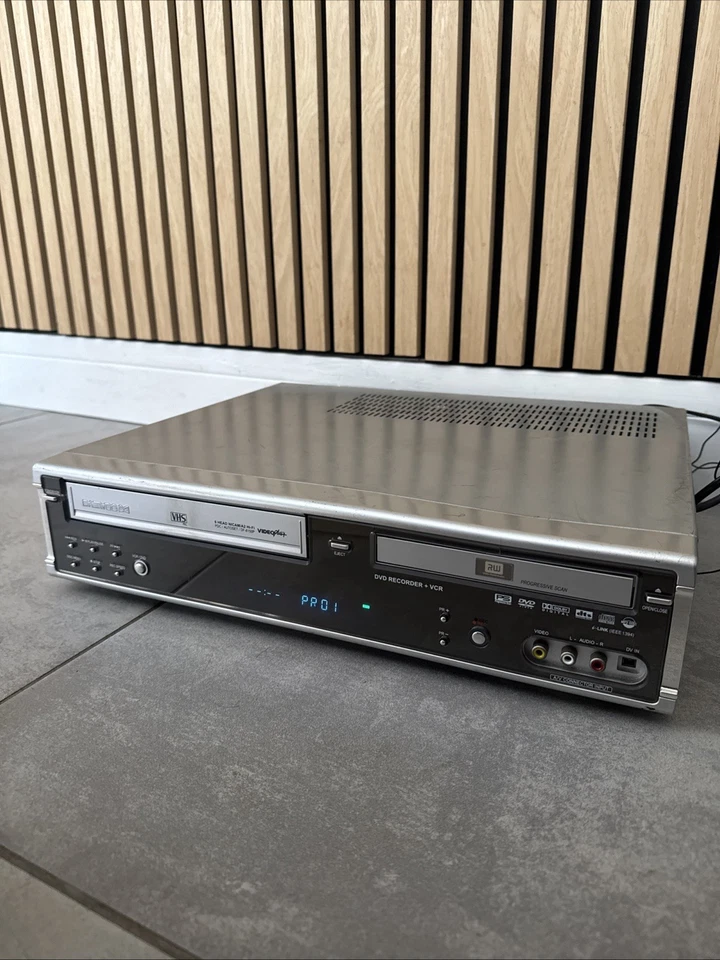 Daewoo DF-8150P DVD VCR VHS Recorder Combo CCTV Sky Scart Rec - Image 1 of 4