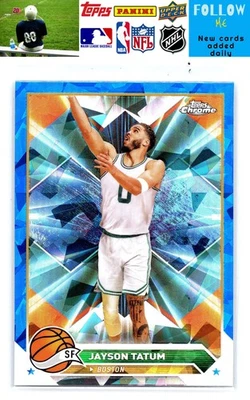 2023-24 Topps Chrome Sapphire Edition #164 Jayson Tatum - Image 1 of 2