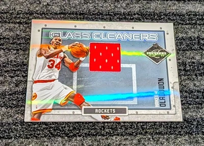 Hakeem Olajuwon 2009-10 Panini Limited Patch Relic очиститель стекла 58/99 Rockets - Изображение 1 из 2