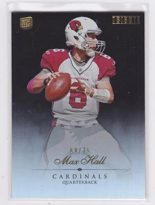 2010 Topps Tribute - Black Parallel #60/75 - Max Hall #78 - Rookie - Image 1 of 2