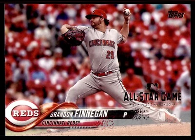 2018 Topps - Brandon Finnegan #301 Reds All Star Game Stamp SP - Image 1 of 2