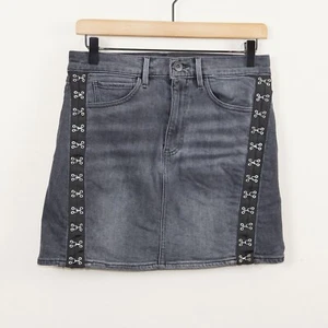Minifalda corsé 3x1 gris carbono negra para mujer talla 26 - Imagen 1 de 7