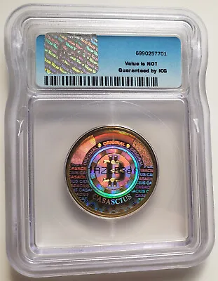 1AZeD3ef - 2011 Series 1 Casascius (Redeemed) Physical Bitcoin ICG MS-64 • 292.46€