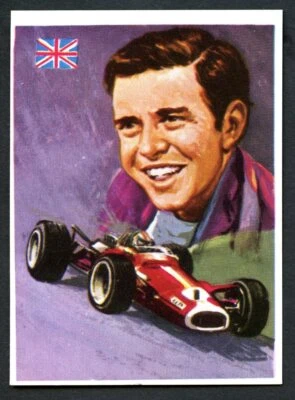 1979 QUELCOM ASES MUNDIALES DEL DEPORTE #46 Jim Clark S.A. CARD Barcelona  - Image 1 of 2