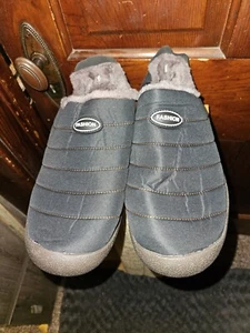 Mens Winter Flat Slippers Warm Fur Slip on Cozy Bedroom House Shoes Memory Foam - Picture 1 of 1