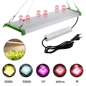 Led Grow Light 85W Pflanzenlampen Vollspektrum Anzucht Gemüse Wachstumslampe - Picture 1 of 12