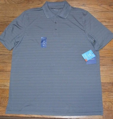 Croft & Barrow Cool & Dry Polo Wicking Quick Dry UPF 15+ Castlerock Gray - Image 1 of 2