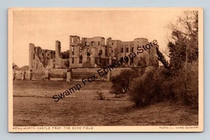 AK Großbritannien England Kenilworth Castle vom Echofeld - Bild 1 von 2