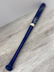 MARK MCGWIRE RAWLINGS MINI  BAT 25” personal blue baseball bat USA collector - Picture 1 of 10