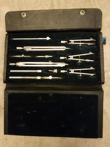 Vintage ATECO No1501 Drafting Tool Set - Picture 1 of 5