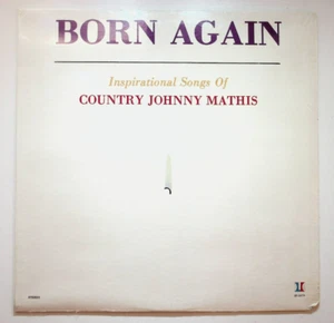 1979 Country Johnny Mathis Born Again Gospel Christian Vinyl LP Record SEALED - Picture 1 of 2