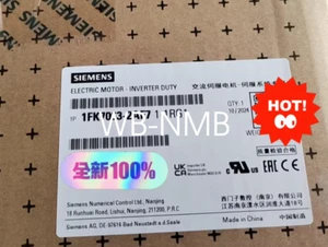 Siemens 1FK7063-2AF71-1RG1  Servo driver Brand new FedEx or DHL - Afbeelding 1 van 1