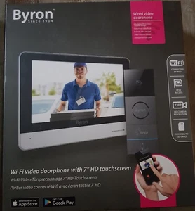 Videoportero Byron DIC-23312 Wifi con pantalla táctil de 7", embalaje original. - Imagen 1 de 2
