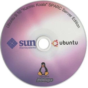 Ubuntu 9.10 Karmic Koala SPARC Server CD Sun Ultra Enterprise Blade - Picture 1 of 1