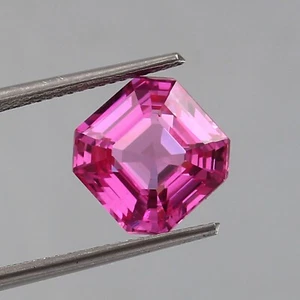 Piedra preciosa suelta de zafiro rosa transparente natural AAA 7,10 quilates - Imagen 1 de 6