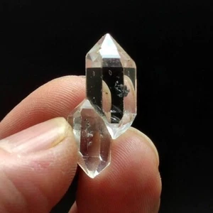 3,6g AAAA++++ Natürlicher Herkimer Diamant Symbiotik Kristall Quarz Heilung 2704 - Bild 1 von 11