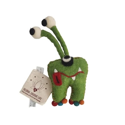 Hada de los Dientes Almohada Dinero Cartera Lana Peluche Juguete Monstruo Hecho a Mano Artesano Foto 1 de 4