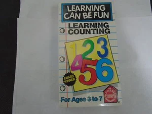 Learning Can Be Fun - Learning Counting For Ages 3 to 7 VHS education for kids - Picture 1 of 1
